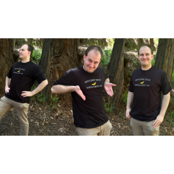 Embroidered Black Banana Slug Tee
